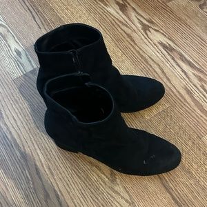 Merona Black Ankle Booties